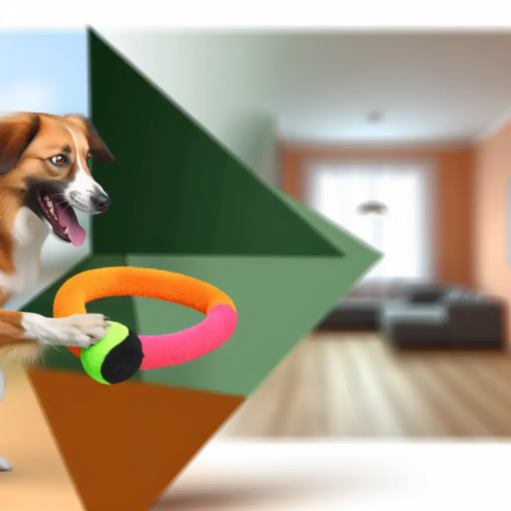 Kutya játék közben Stationeryyhub játékkal