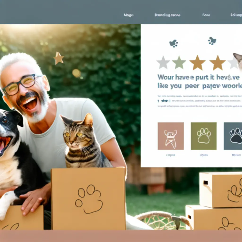 Boldog kutya és macska prémium állatfelszerelésekkel