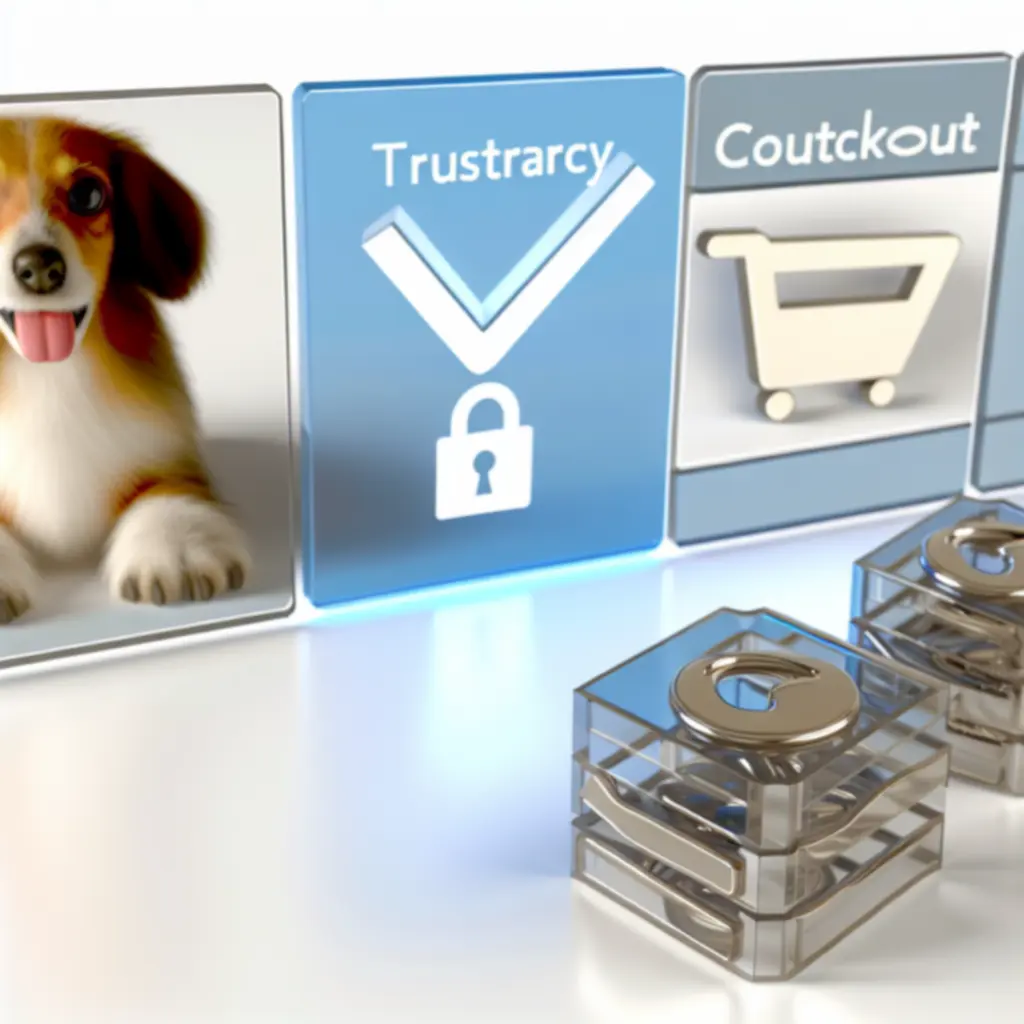 Biztonságos, titkosított fizetési folyamat jelvénye